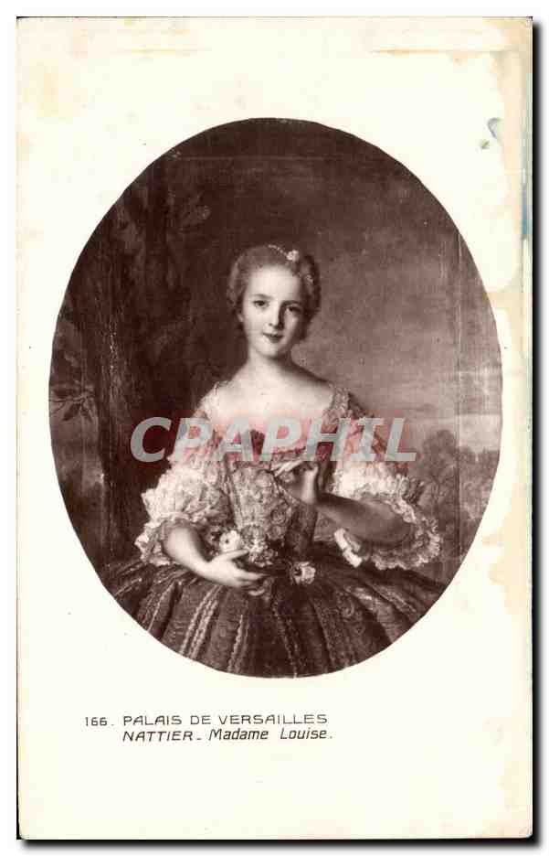 CPA Palais De Versailles Nattier Madame Louise