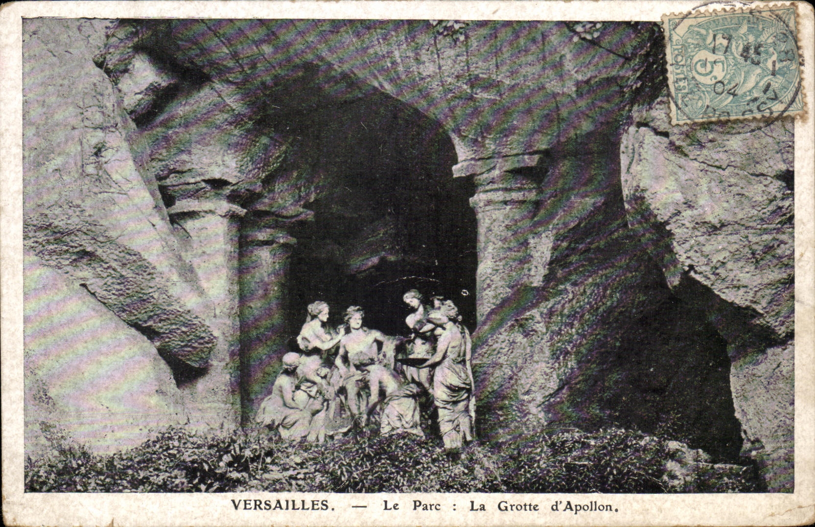 CPA Versailles Le Parc La Grotte d'Apollon