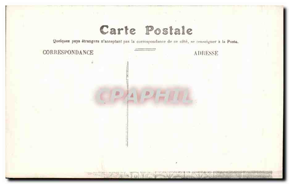 CPA Reims Eglise St Remi Le Tombeau St Remi — Verso
