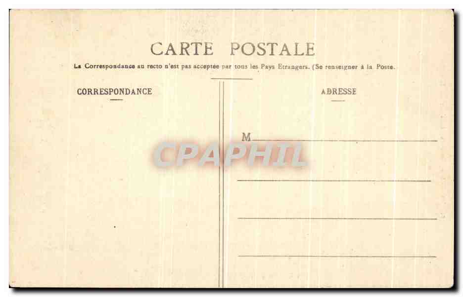 VANNES - L'Intérieur de la Cathédrale — Collection David, Vannes, n°30 — Rückseite