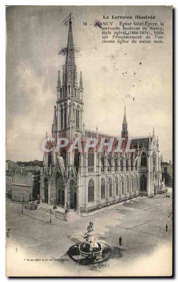 CPA Nancy Eglise Saint EpvreLa Merveille