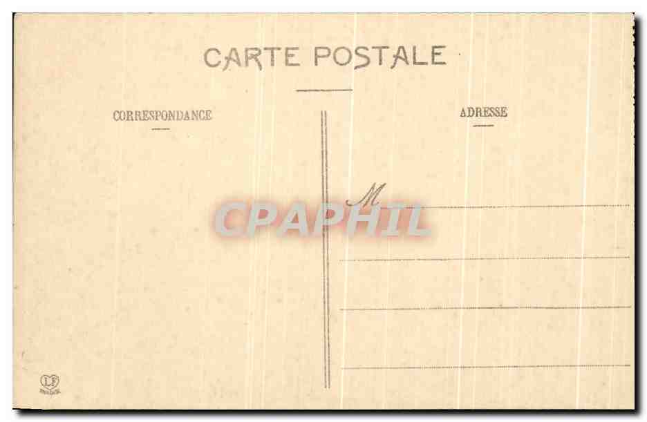 CPA Rocamadour La Grand Rue et le Chateau — Rückseite