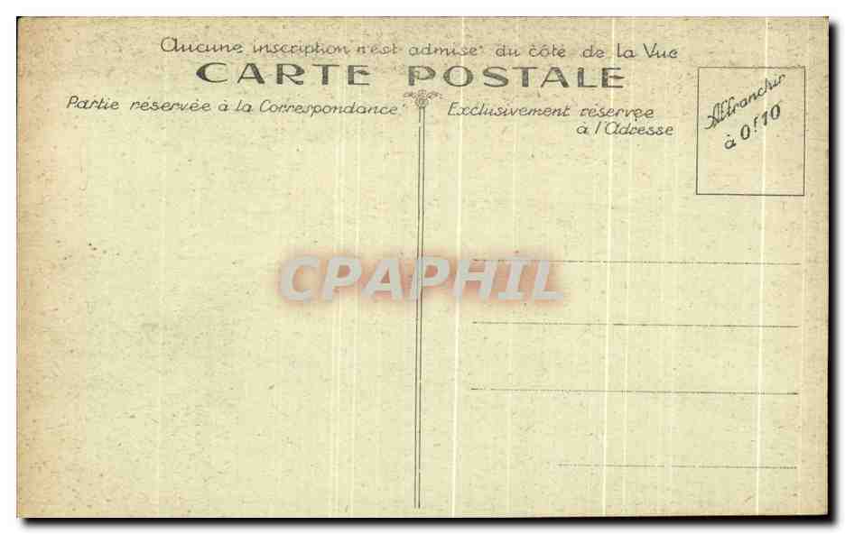 CPA Angers Interieur de la Cathedrale la Chaire le Grand Autel — Rückseite