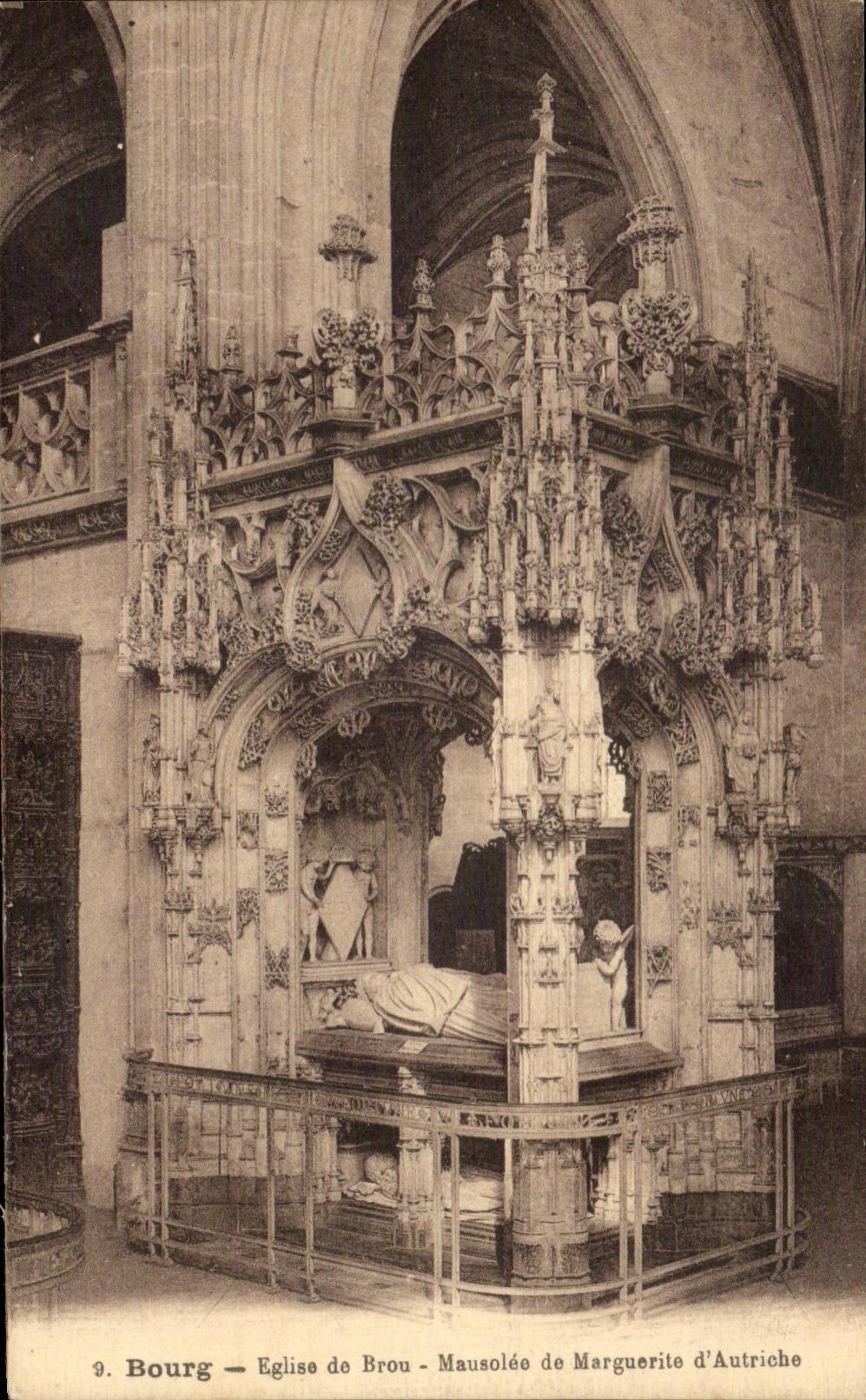 Bourg — Église de Brou — Mausolée de Marguerite d'Autriche