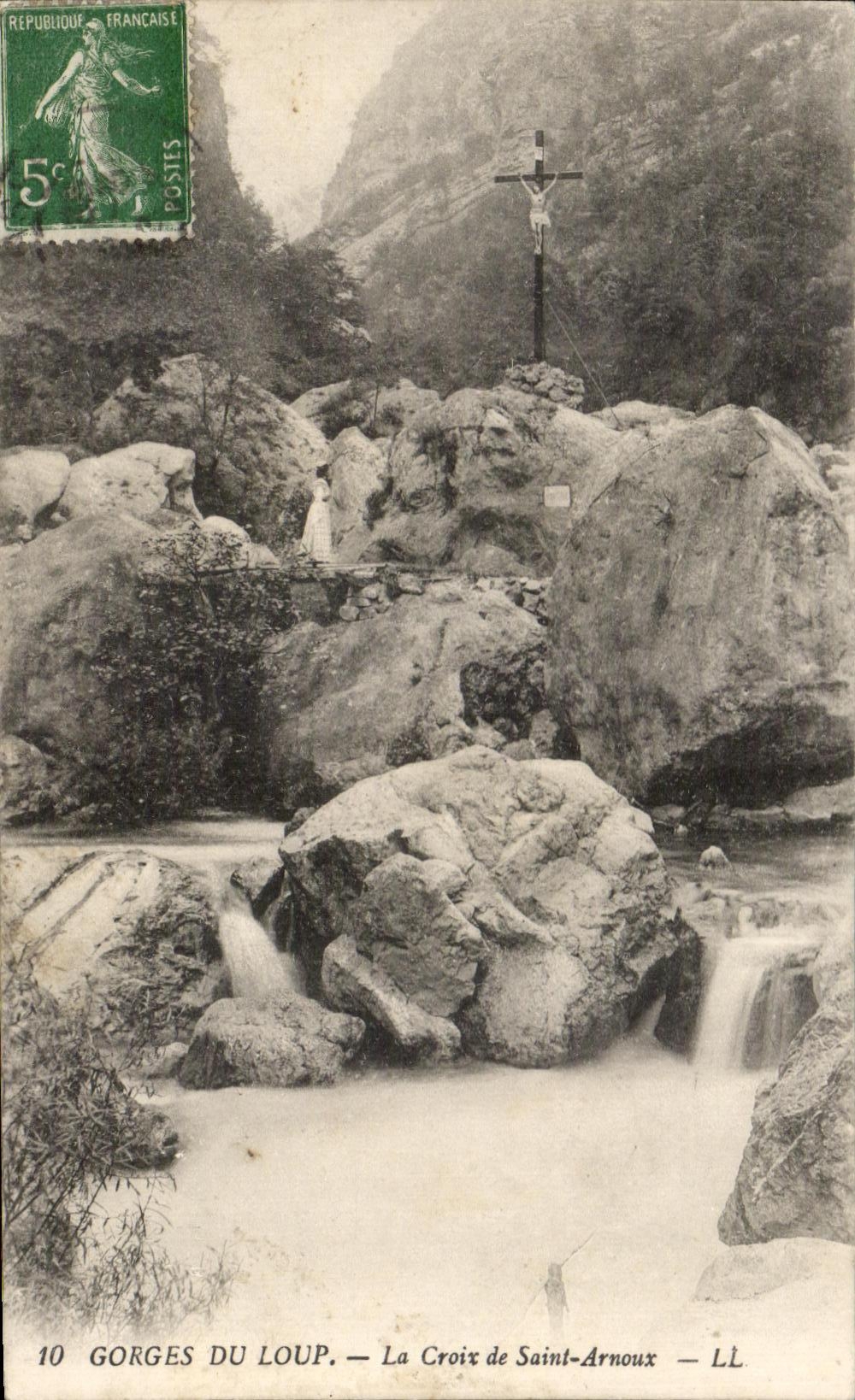 CPA Gorges Du Loup La Croix de Saint Arnoux