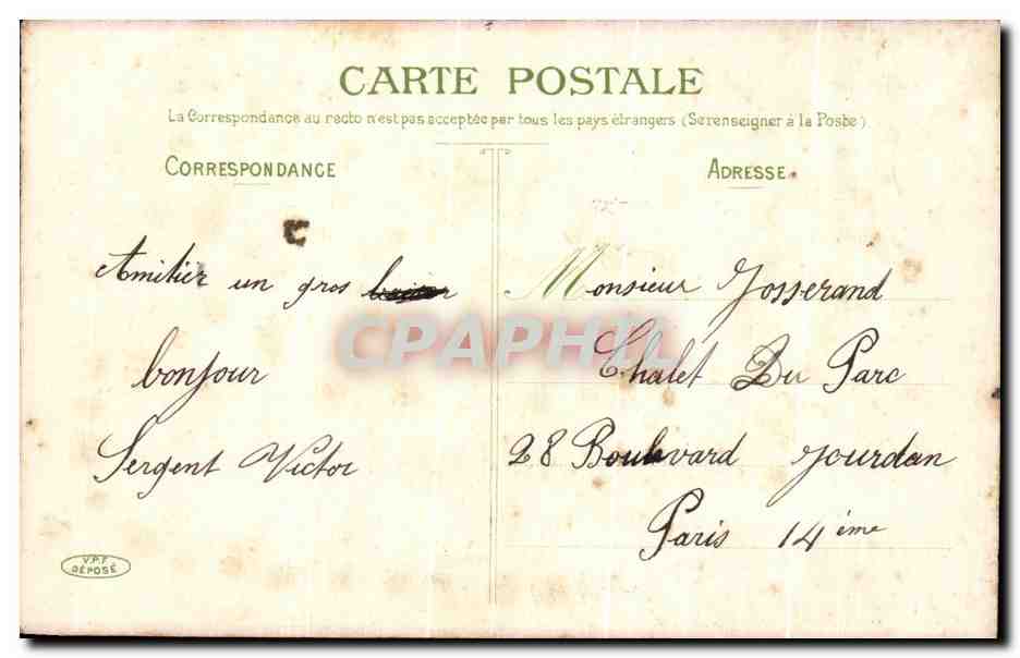 Une pensée de Baccarat — L.S. Haulmont, éditeur — Rückseite