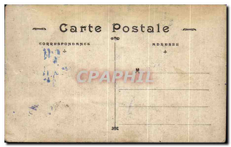 CPA Fantaisie Un baiser de Saint Malo Hirondelles  — Verso
