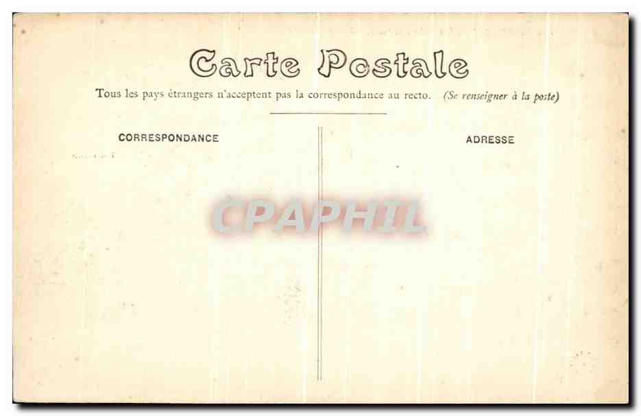 CPA Amboise Le Chateau Vue Generale Tourangelle Folklore Costume — Rückseite