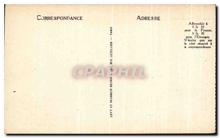 CPA Amboise Le clos de Luce Oratoire De Leonard De Vinci — Rückseite