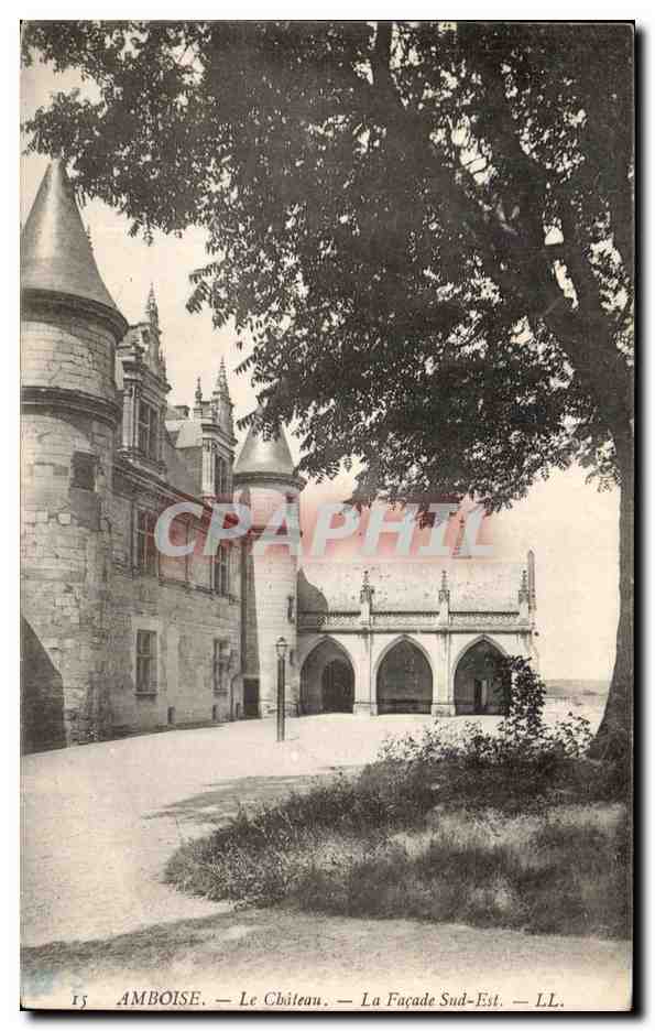 CPA Amboise Le chateau La Facade