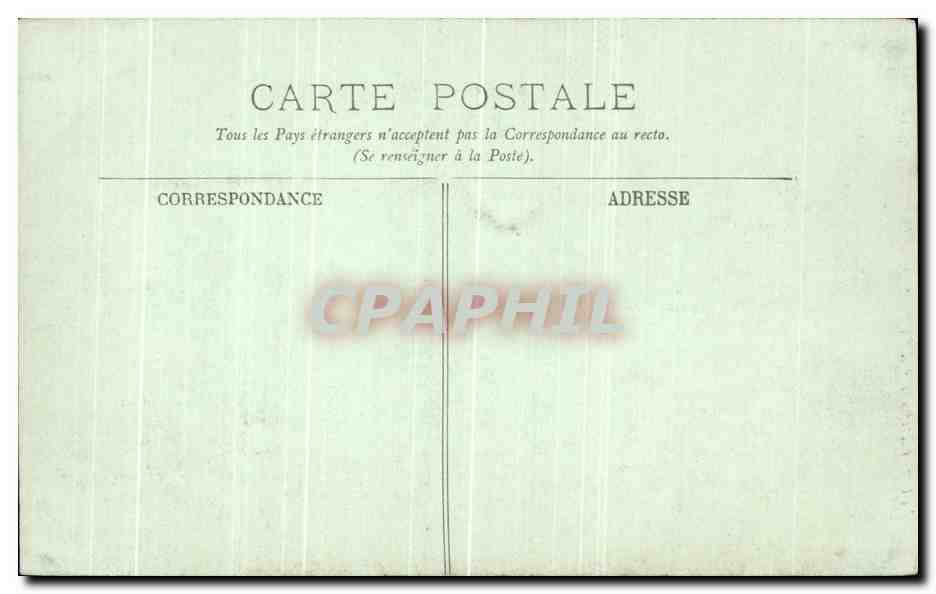 CPA Amboise Le chateau La Facade — Rückseite