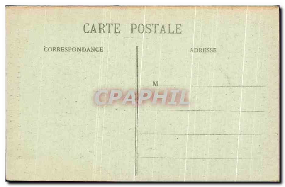 CPA Amboise Le chateau Porte De l'ancien Jeu De Paume contre Laquelle Charles — Rückseite