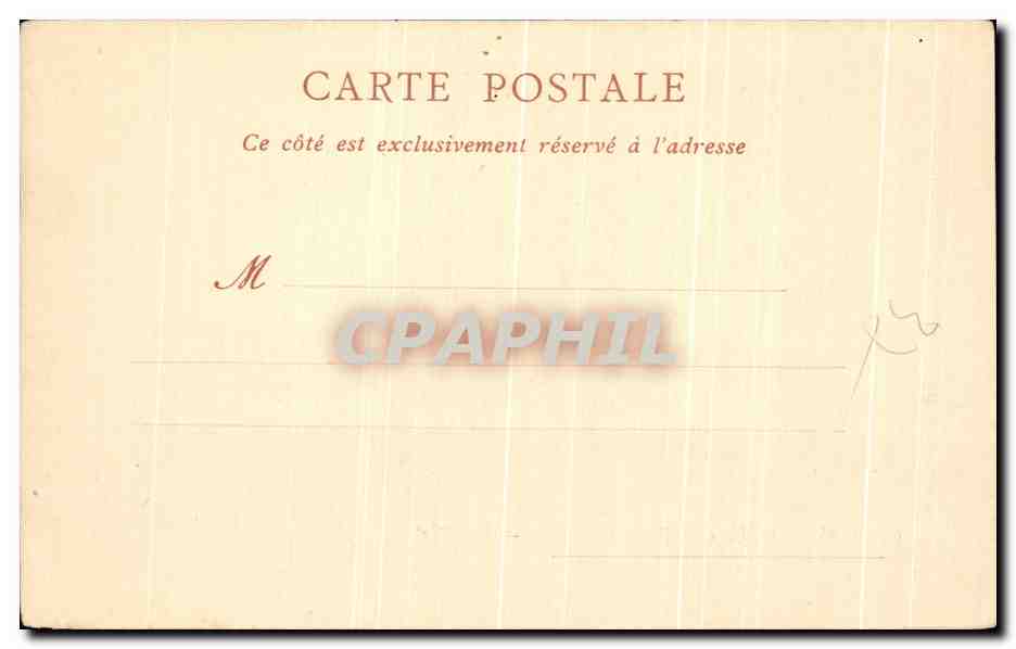 CPA Chateau d'Azay le Rideau Facade Occidentale — Rückseite