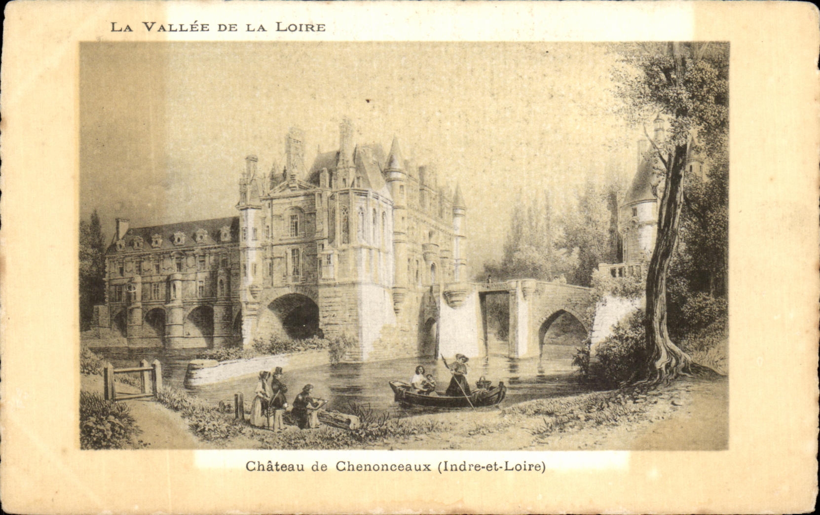 CPA la Vallee De La Loire Chateau de Chenonceaux 