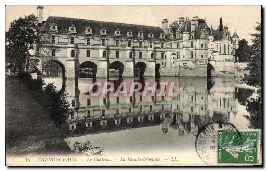 CPA Chenonceaux La Chateau La Facade orientale