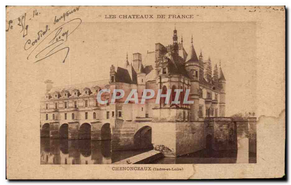 CPA Chateau de France Chenonceaux 