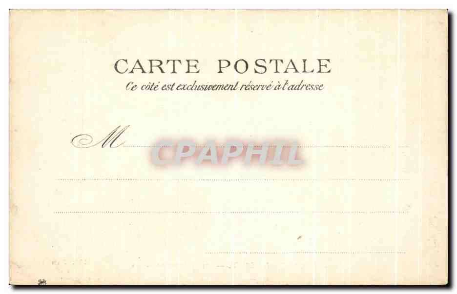 CPA Bords De La Loire Chateau de Langeais — Rückseite
