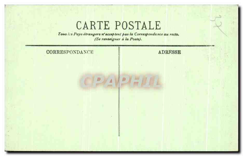 CPA Langeais Le Chateau Une Porle — Rückseite