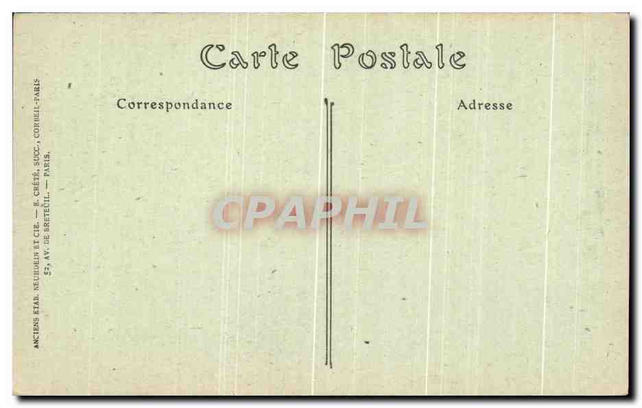 CPA Bourg Eglise de Brou Socle du Tombeau de Marguerite de Bourbon — Verso