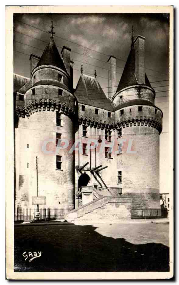 CPA Langeais Le Chateau l'Entree