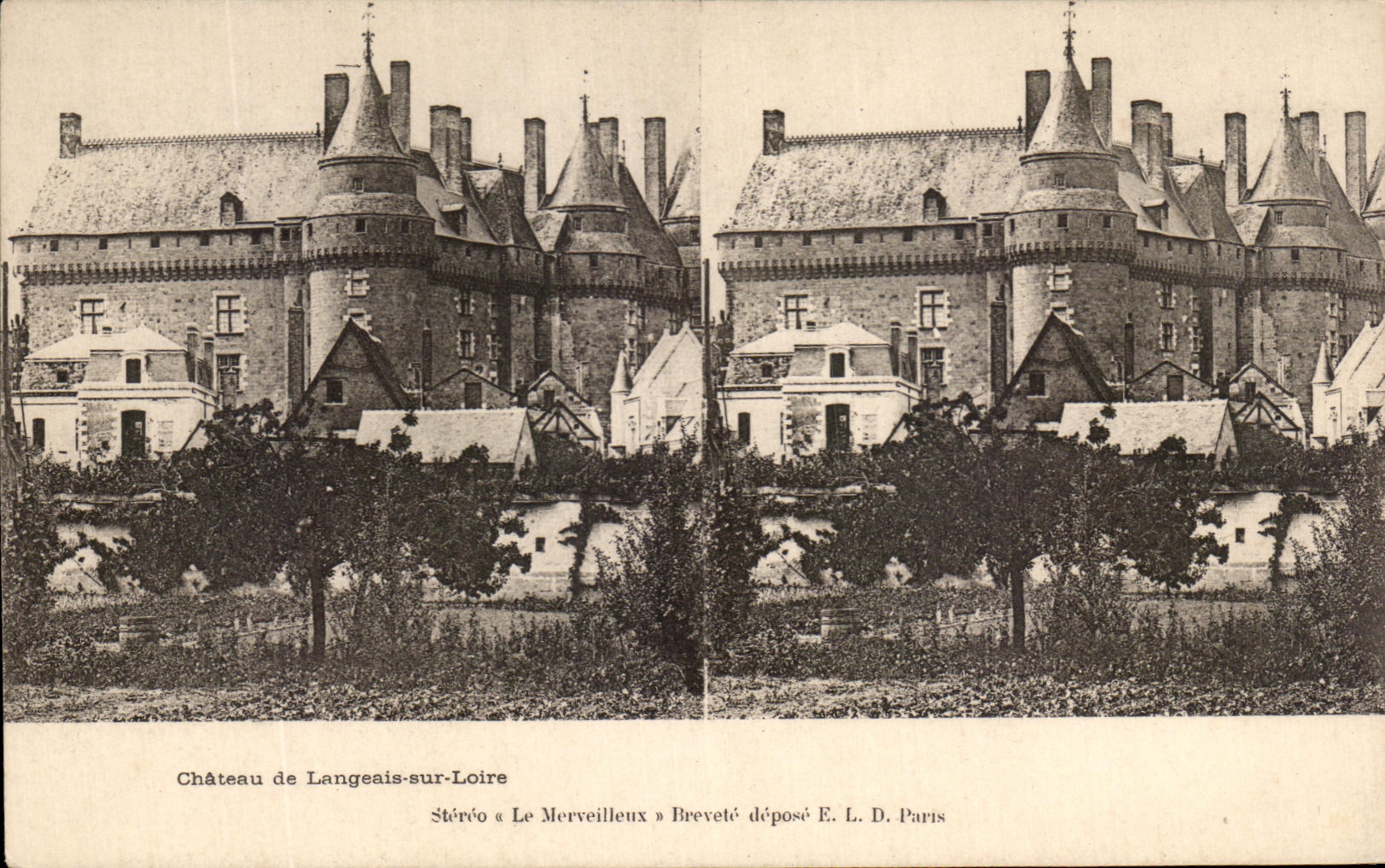 CPA Chateau de Langeais sur Loire 