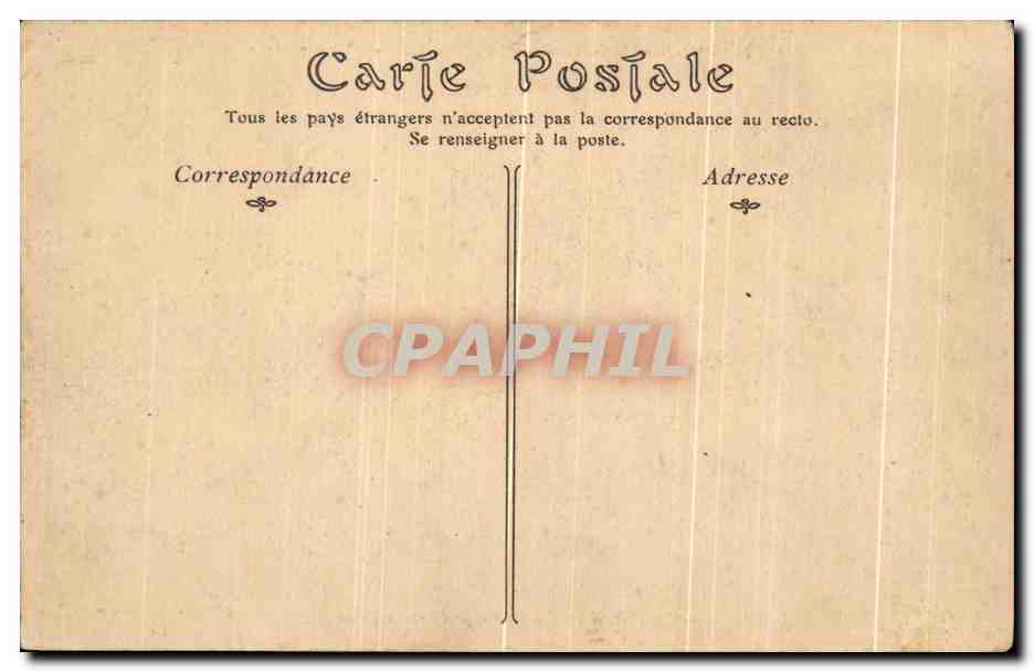 CPA Loches La Porte Des Cordeliers Et Le Chateau Royal — Rückseite