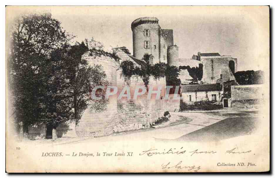 CPA Loches Le Donjon La Tour Louis XI