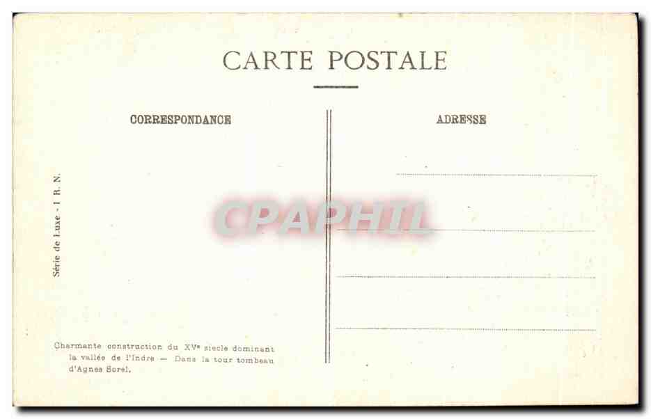 Loches - Le Château - Partie sud du logis du roi — Rückseite