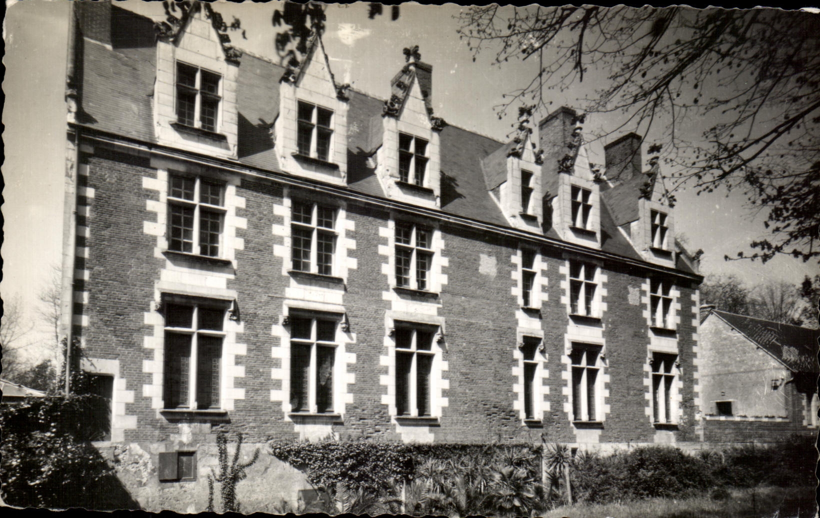 CPSM Plessis les Tours Chateau du Demeure de Louis XI Facade Est