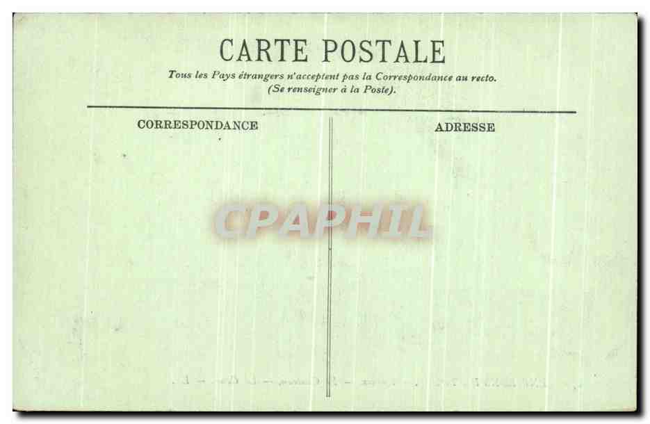CPA Environs De Tours Luynes Le Chateau Le Cour — Rückseite