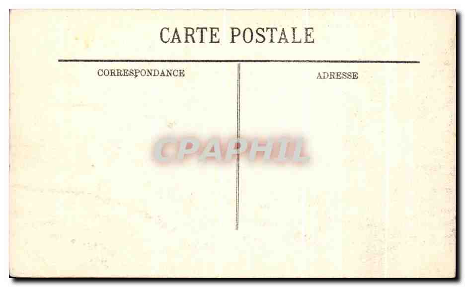 CPA Rigny Usse Le chateau et l'Indre  — Rückseite