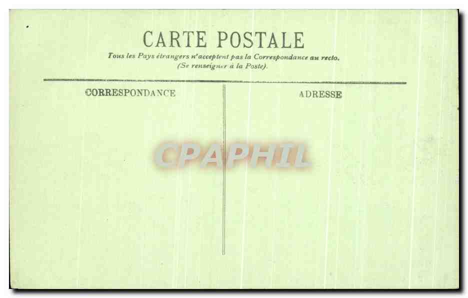 CPA Usse la Chateau et le parc Vue generale — Rückseite