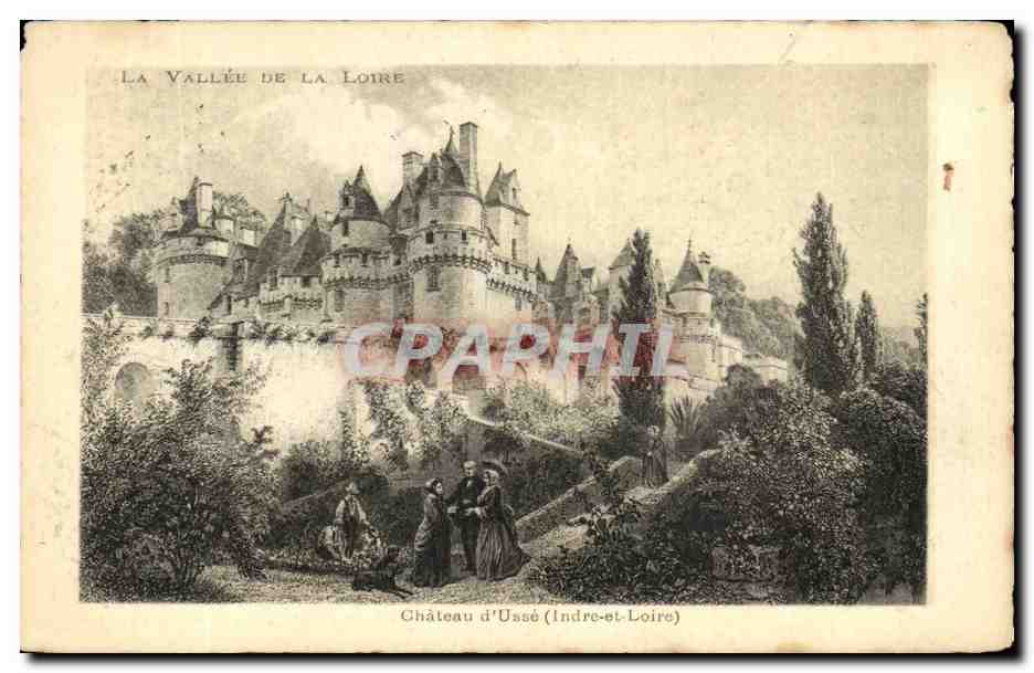 CPA La Vallee de la Loire Chateau d'Usse