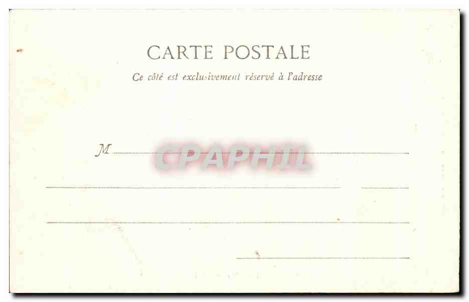 CPA Bordeaux Eglise Saint Michel Enfants — Verso