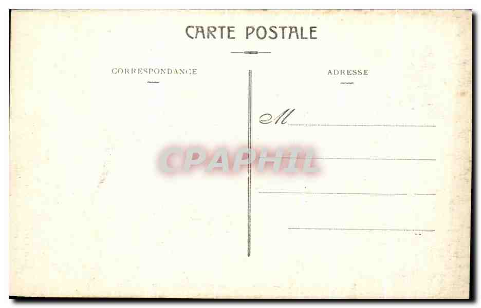 CPA Bordeaux Allees De Tourny Cours Du XXX Juillet — Verso