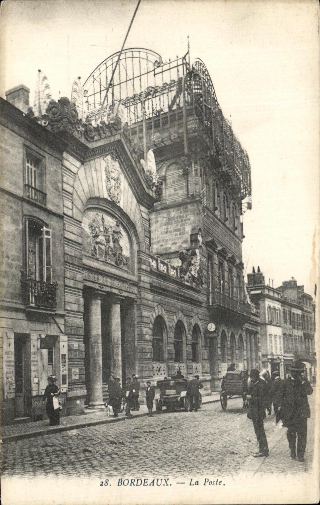 CPA Bordeaux La Poste