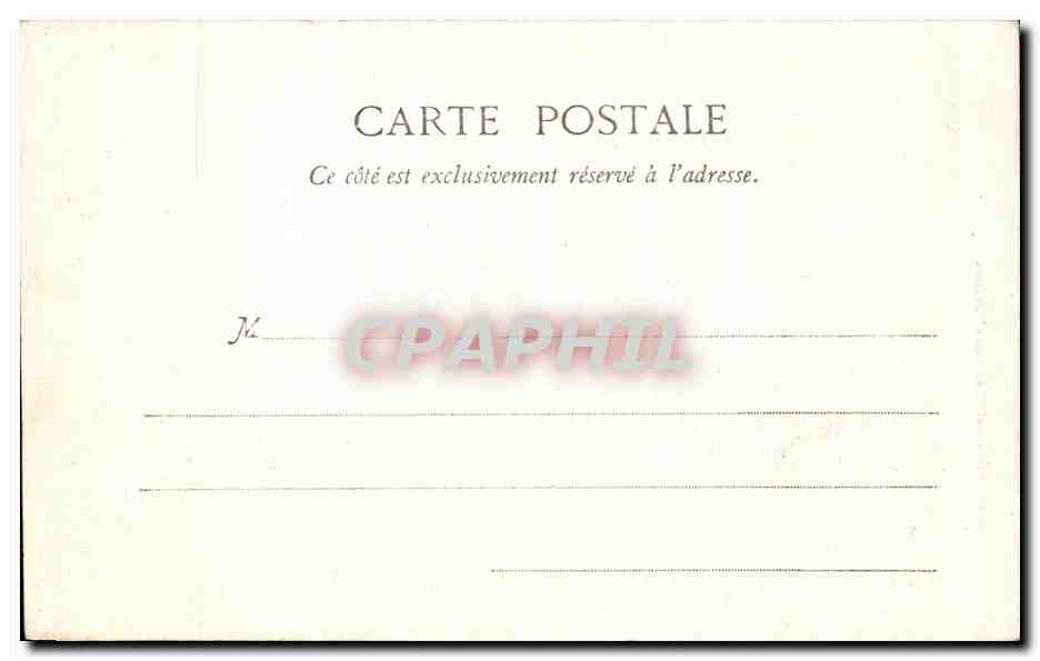 CPA Bordeaux la Porte d'Aquitaine  — Verso