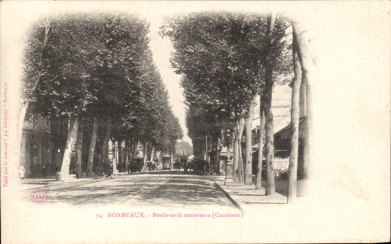 CPA Bordeaux Boulevards exterieurs Cauderan