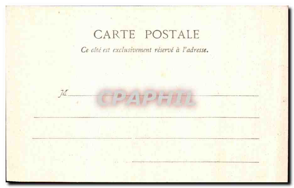 CPA Bordeaux Boulevards exterieurs Cauderan — Verso