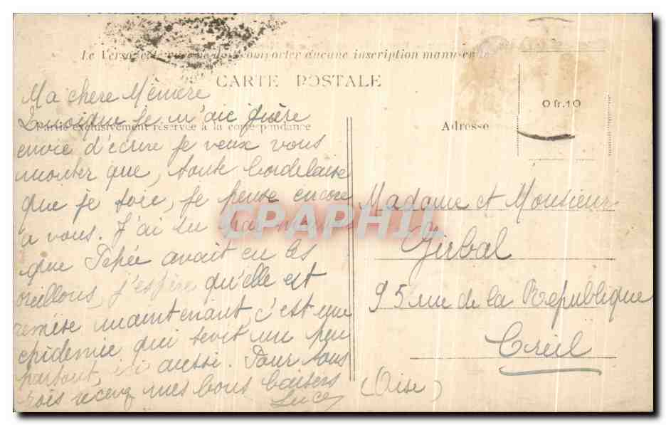 St-Médard-de-Guizières — Rue de la République et Place Victor-Hugo — Édition Blance — Reverso