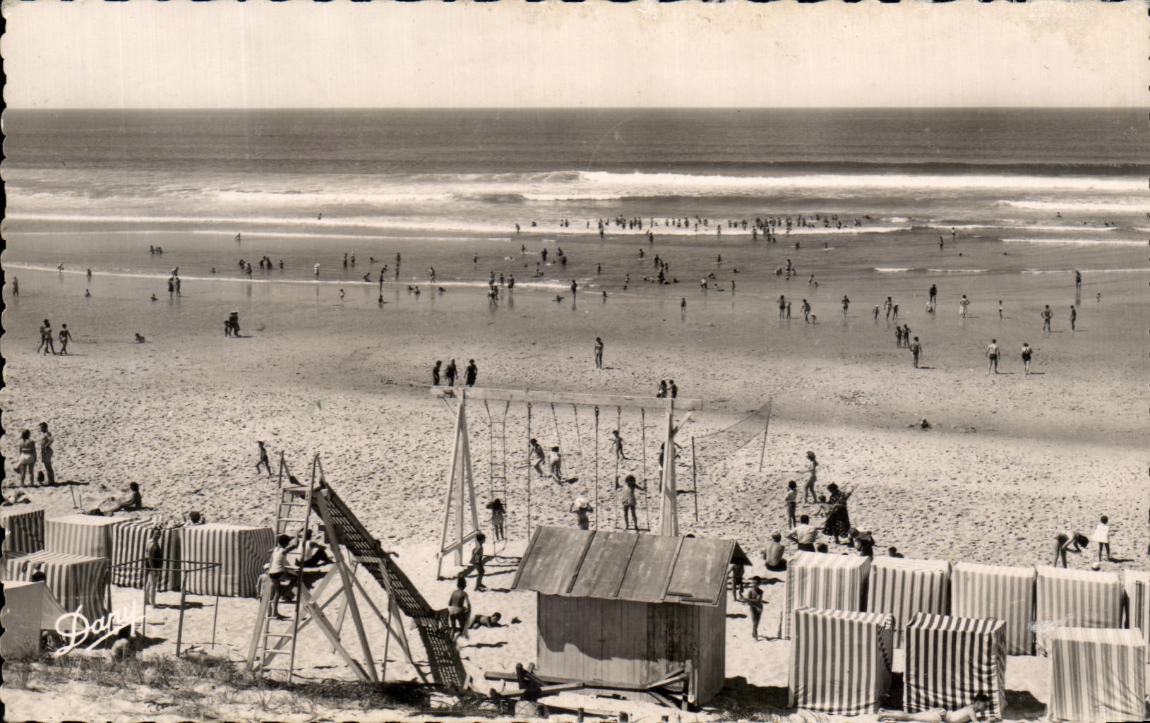 CPA Lacanau Ocean Gironde La plage et l'Ocean Volley Ball Volley-Ball