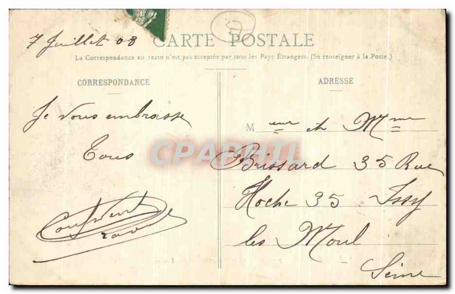 Camp du Ruchard — Vue générale des Tentes — Collection V. F. — Reverso