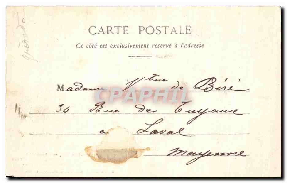 CPA St Emilion Pres Libourne Ossements Decouverts Dans les Oubliettes De L'Eglise Monolithe — Rückseite