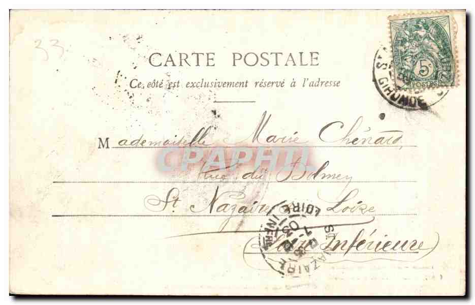 Château de Cadillac — façade principale — Armand Lemouze (2917) — Reverso