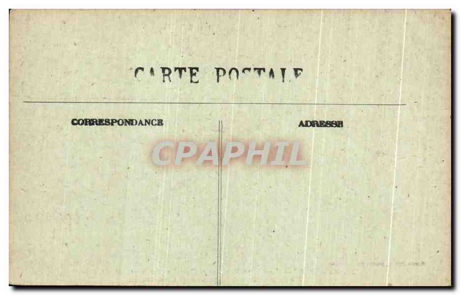 CPA Pauillac Inscription Maritime Et Quai Des Chartrons — Back