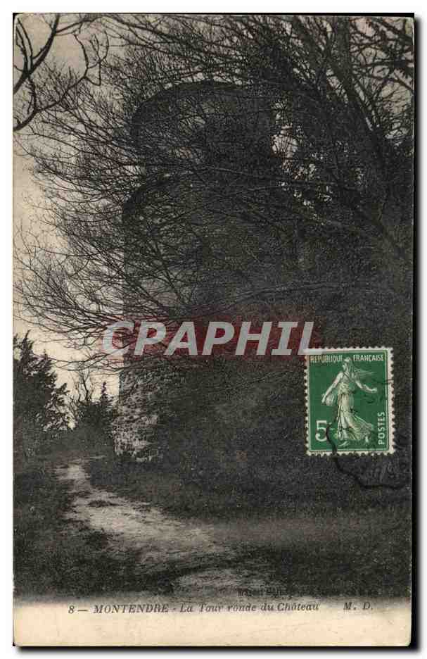Montendre — La Tour ronde du Château — M. D.