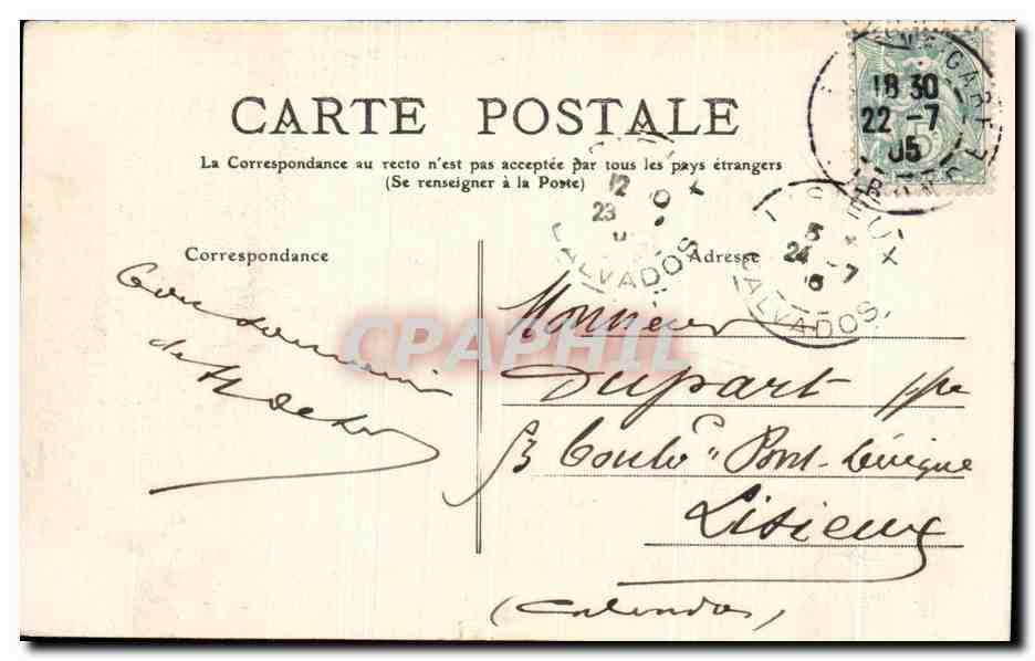 CPA Saint Emilion L'Eglise Et La Tour du Roi — Rückseite