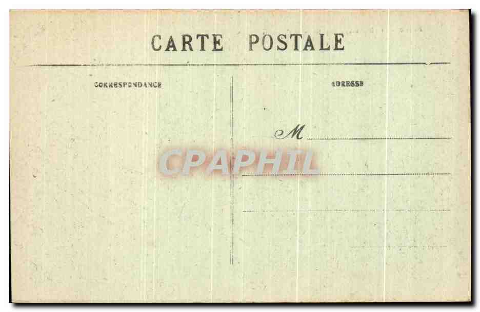 CPA Blaye Entree Principale De La Citadelle — Back