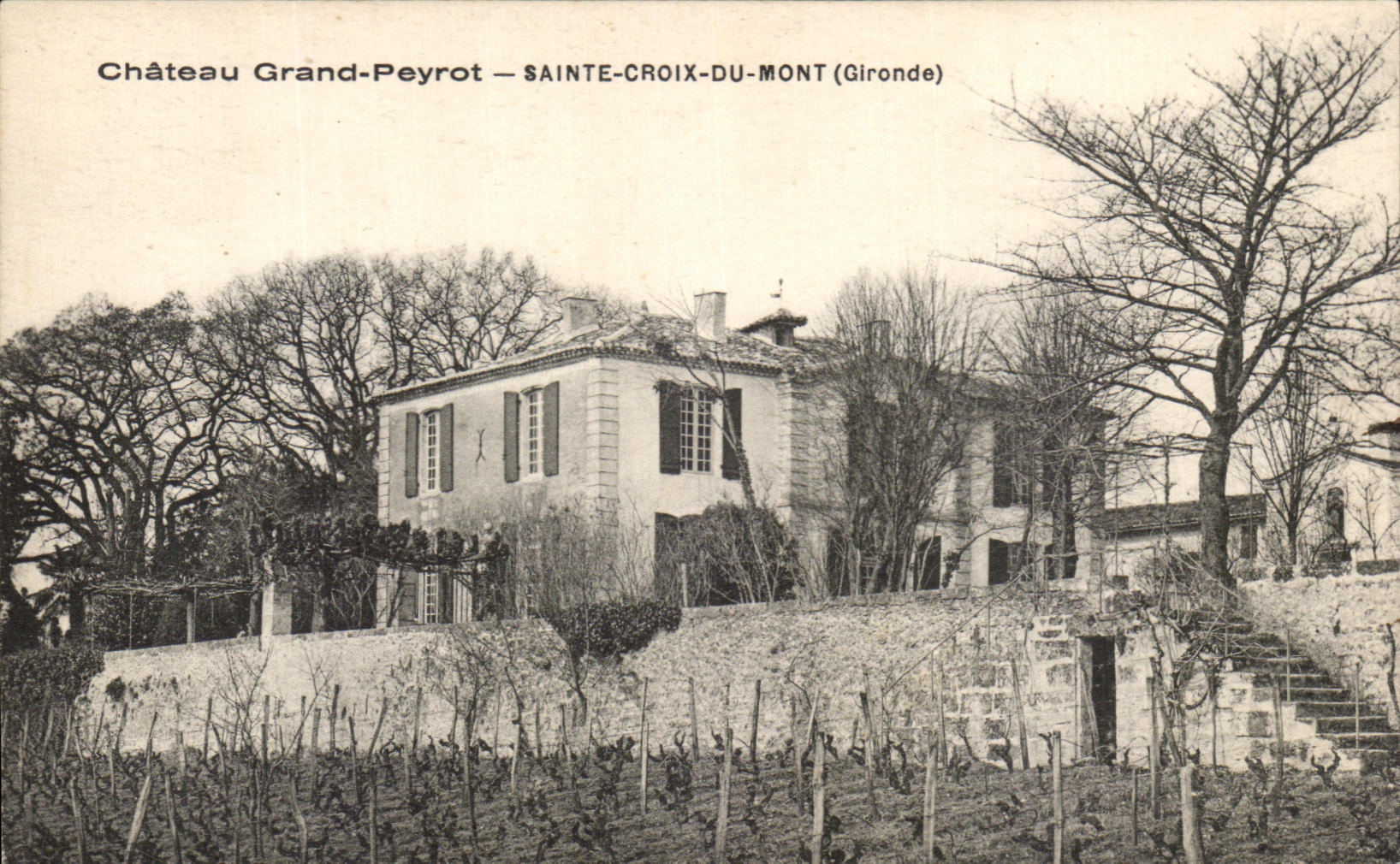 Château Grand-Peyrot — Sainte-Croix-du-Mont (Gironde)