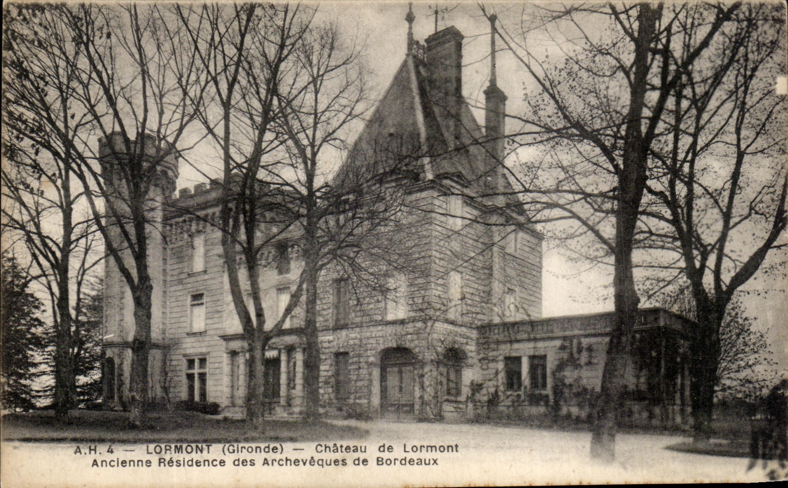 CPA Lormont Chateau De Lormont Ancienne Residence Des Archeveques De Bordeaux